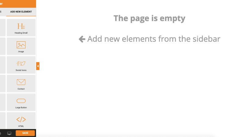 Under Construction Page Builder