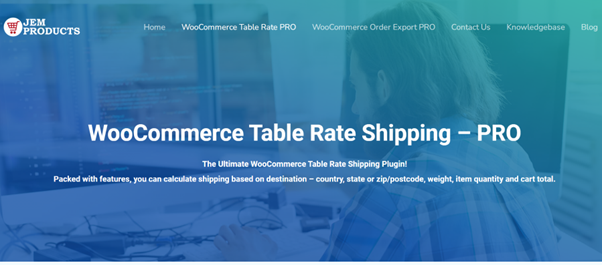 WooCommerce Table Rate Shipping 