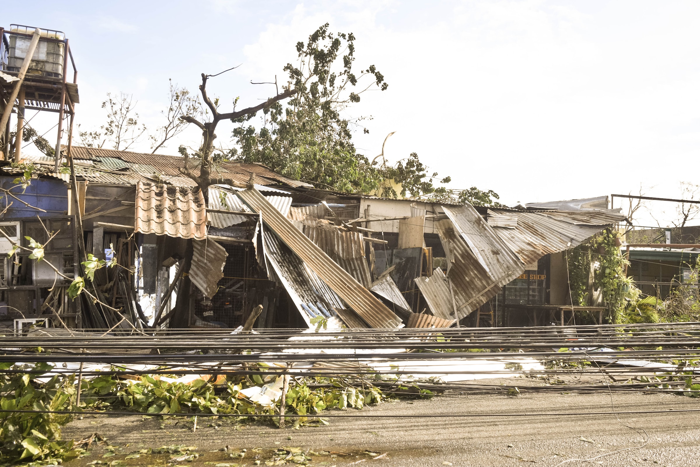 Storm damage