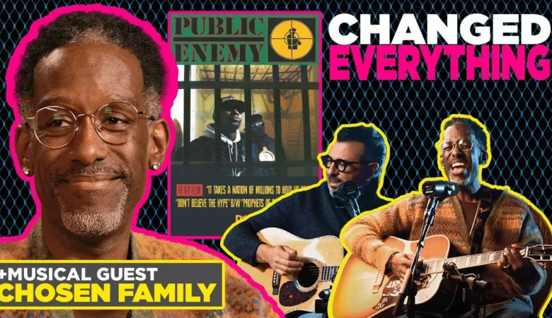 Shawn Stockman interview. Chosen Family live performance promo with Public Enemy album artwork.