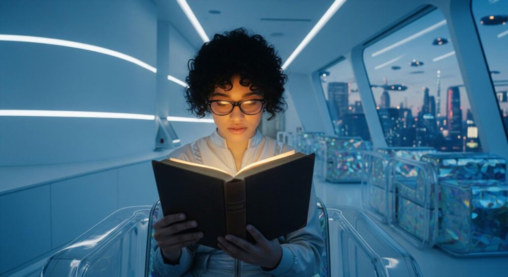 classic literature revival futuristic reader