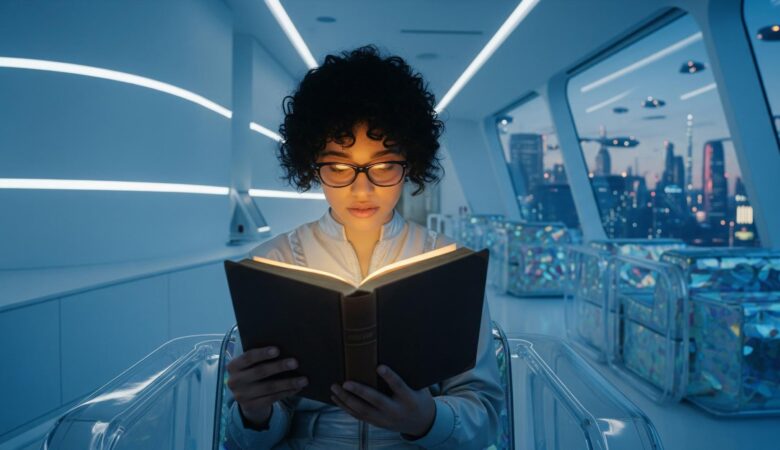 classic literature revival futuristic reader