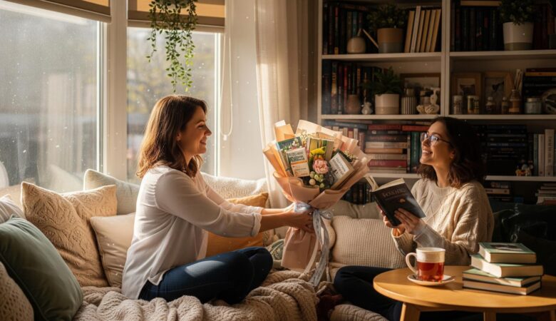 gifts for book lovers bouquet