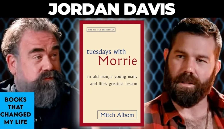 country singer Jordan Davis reflecting on life legacy and Mitch Albom's Morrie wisdom