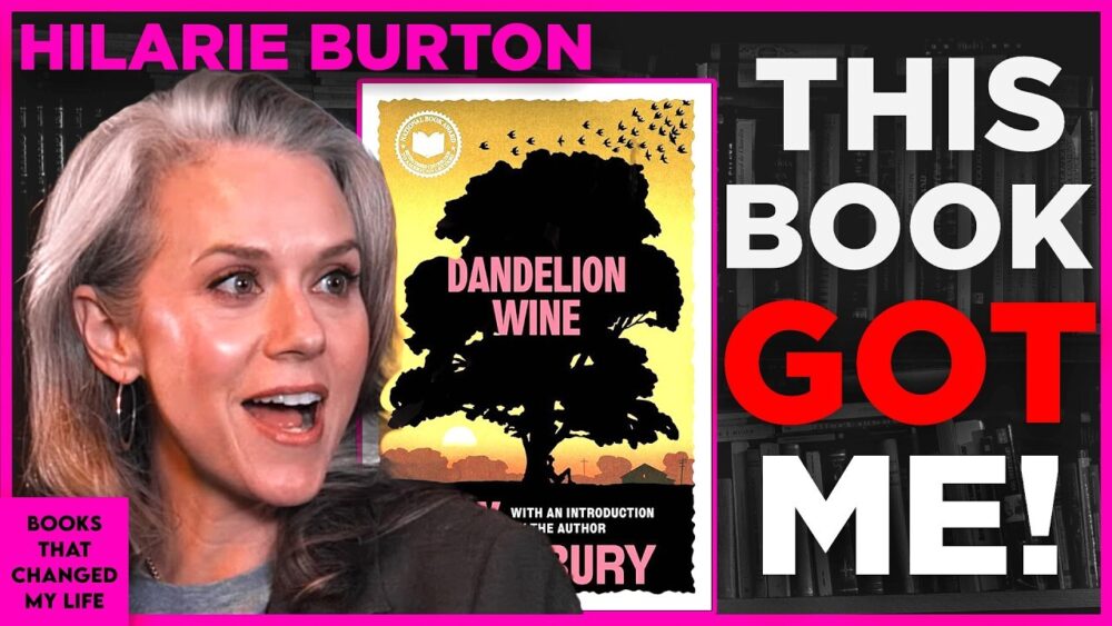 actress Hilarie Burton reflecting on nostalgia gratitude and the magic of everyday moments through Bradbury
