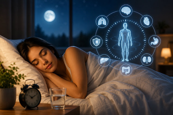 Optimal sleep duration for biological aging