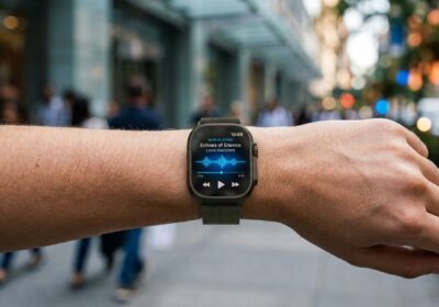 Apple Watch Live Rewind Audio Intelligence feature for missed conversation