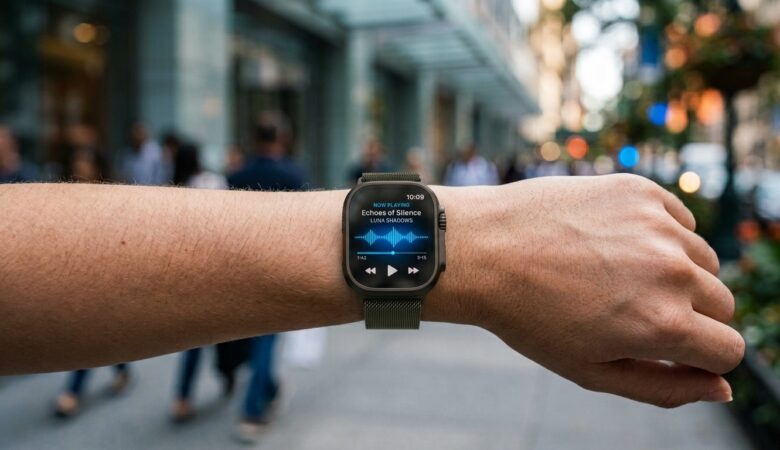 Apple Watch Live Rewind Audio Intelligence feature for missed conversation