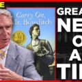 Bill Nye explaining why Carry On, Mr. Bowditch shaped his love of science